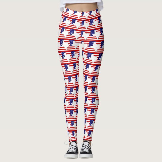 LEGGINGS MAPA DE TEXAS (Anverso)