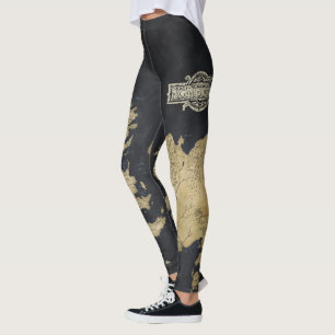 Leggings Mapa de Westeros