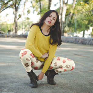 Leggings Maple Ash Leaves