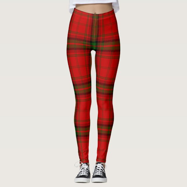 Leggings Maquillaje de color rojo (Anverso)