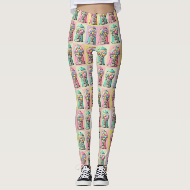 Leggings Máquina Retro Bubblegum (Anverso)