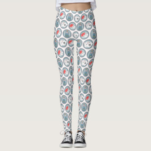 Leggings Máquina tragaperras de juego de los naipes del