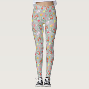 Leggings Máquinas de coser gris