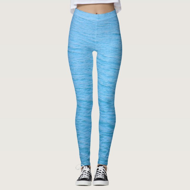 Leggings Mar azul (Anverso)