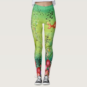 Leggings Mar de color