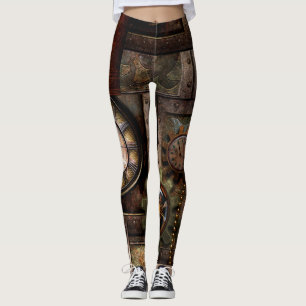 Leggings Maravilloso diseño de steampunk