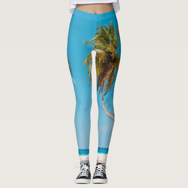 Leggings Maravilloso paisaje marino (Anverso)