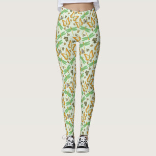 Leggings Maravilloso patrón de mariposa