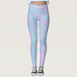 Leggings Marbble Pastel