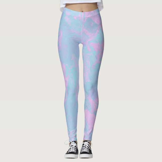 Leggings Marbble Pastel (Anverso)