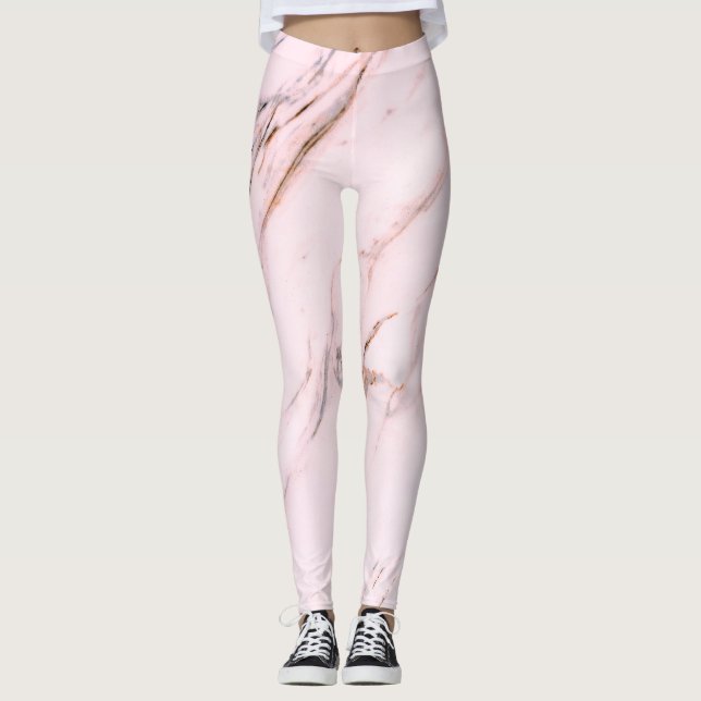 Leggings Marble II Fondo Sangria (Anverso)