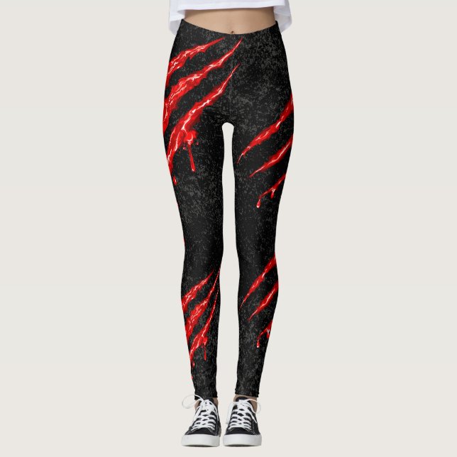 Leggings Marcas de la ley sangrienta (Anverso)