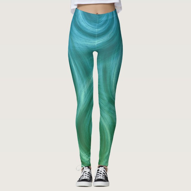 Leggings Marcas de pincel (Anverso)