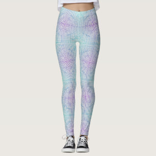 Leggings Marco distorsionado 01.w Blanco BG