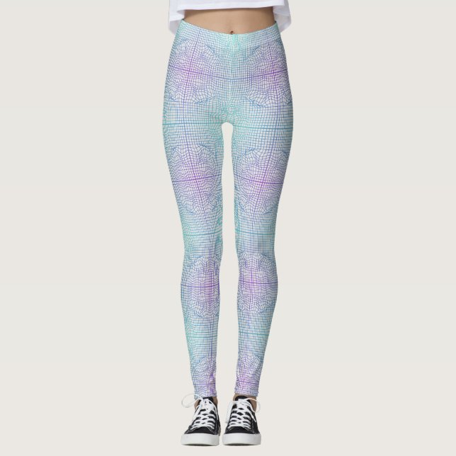 Leggings Marco distorsionado 01.w Blanco BG (Anverso)