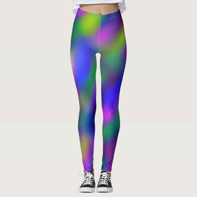 Leggings Mardi Gras Limelight (Anverso)