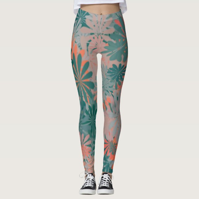 Leggings Margaritas coloridas (Anverso)