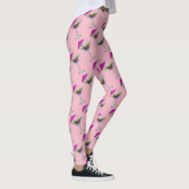 LEGGINGS MARGARITAS DE ARTE POP