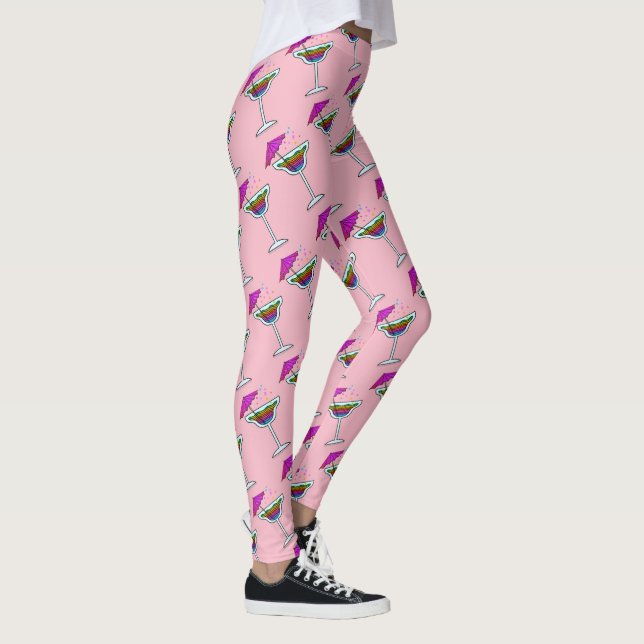 LEGGINGS MARGARITAS DE ARTE POP (Derecha)