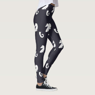 Leggings marina azul y blanca SEAHORSE