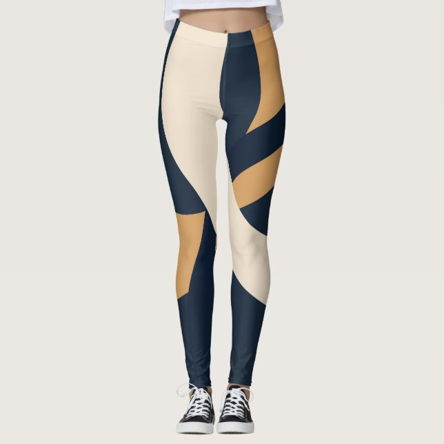 Leggings Marina y Oro III (Anverso)