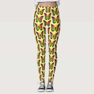 LEGGINGS MARIPOSA ABSTRACTO