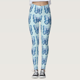 Leggings Mariposa azul