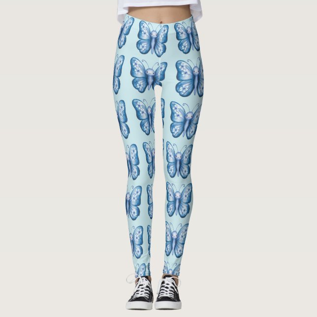 Leggings Mariposa azul (Anverso)