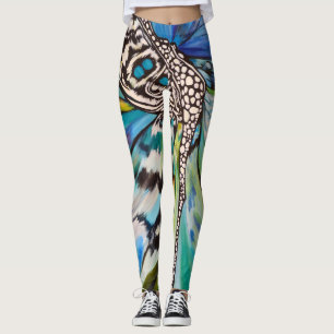 Leggings Mariposa azul