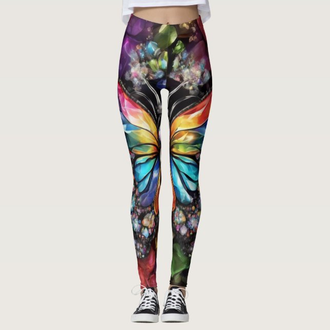 Leggings Mariposa brillante (Anverso)