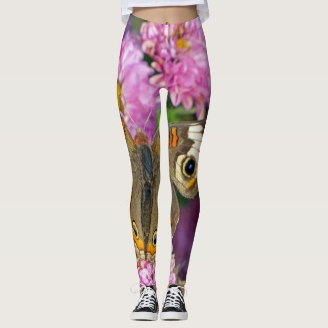 Leggings Mariposa de Buckeye común (Anverso)