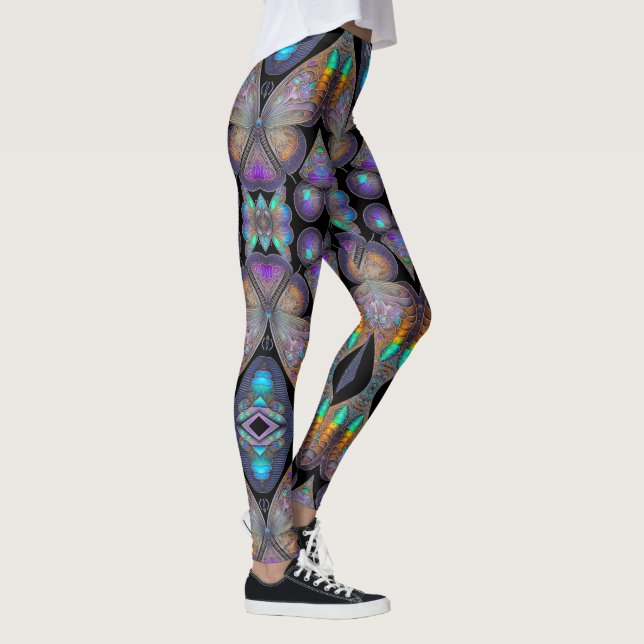 Leggings Mariposa de Lavender (Derecha)