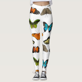 Leggings Mariposa, diseño de mariposas transparente (edició