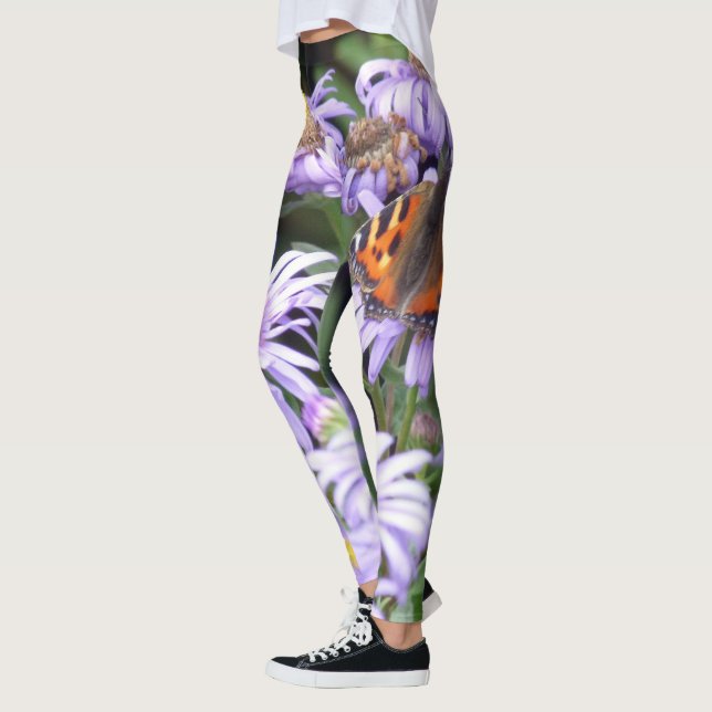 Leggings Mariposa En Flores (Izquierda)