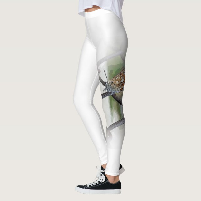 Leggings mariposa en la valla (Izquierda)