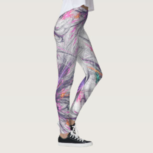 Leggings Mariposa fractal elegante