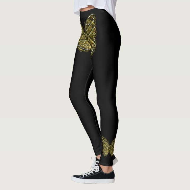 Leggings Mariposa Grabada 2 (Izquierda)
