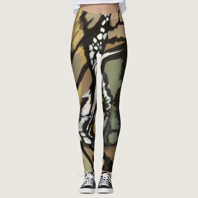 Leggings Mariposa Khaki (Anverso)