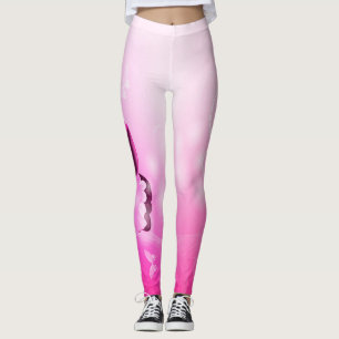 Leggings Mariposa magenta