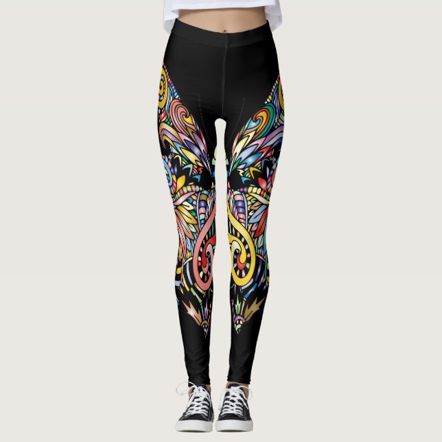 Leggings Mariposa Mandala (Anverso)