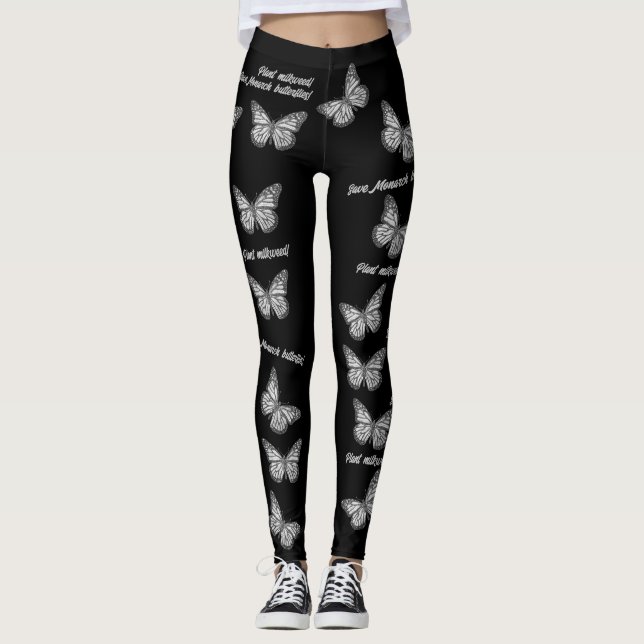 Leggings Mariposa monarca (Anverso)