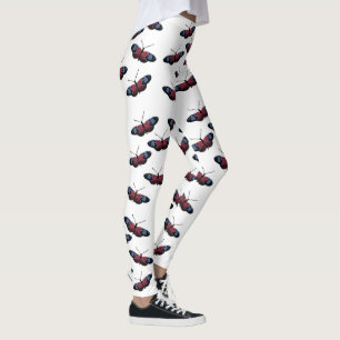 Leggings Mariposa negra