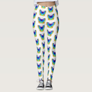 Leggings Mariposa Pavo Real Ojo de Arcoíris