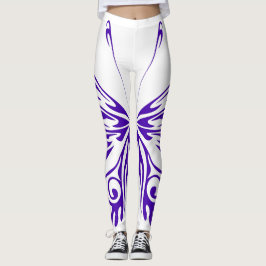 Leggings Mariposa púrpura