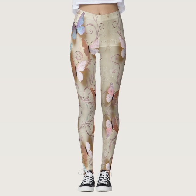 Leggings Mariposa románica (Anverso)