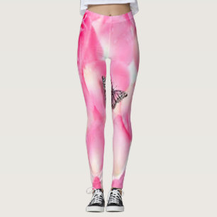 Leggings Mariposa rosa