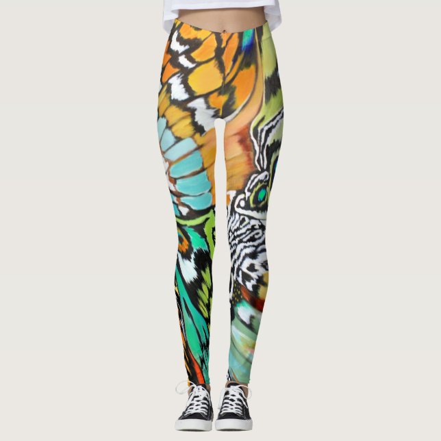 Leggings Mariposa surrealista (Anverso)