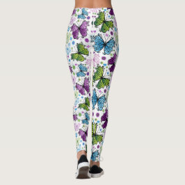 Leggings Mariposa Trippy Hippy Retro