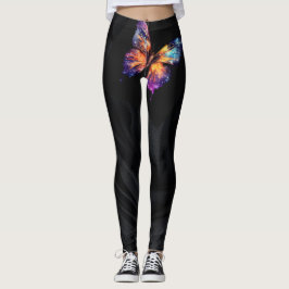 Leggings Mariposa y piernas negras