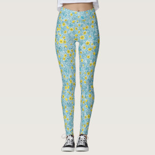 Leggings Mariposas, amarillas, azules y blancas